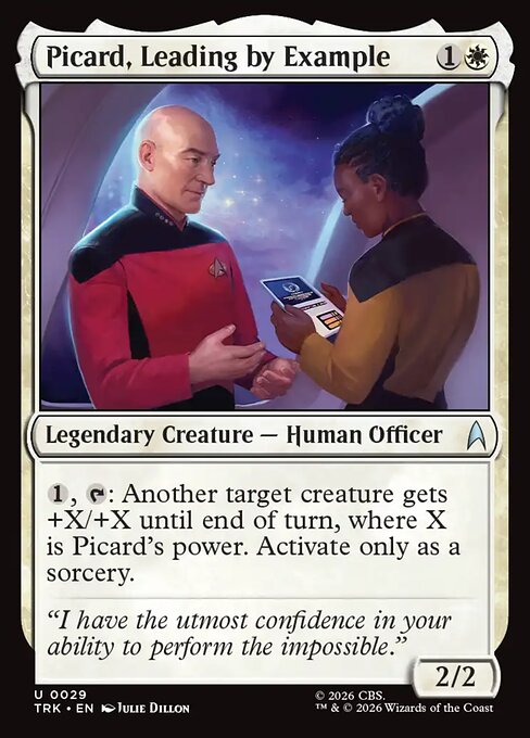 Picard, Leading by Example card image
