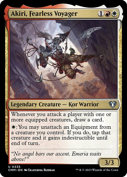 Akiri, Fearless Voyager card image