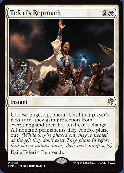 Teferi's Reproach card image