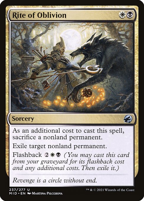 Rite of Oblivion card image