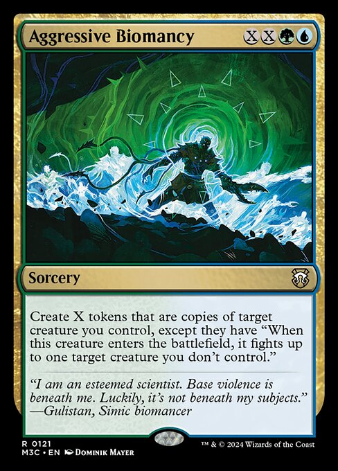 Aggressive Biomancy card image